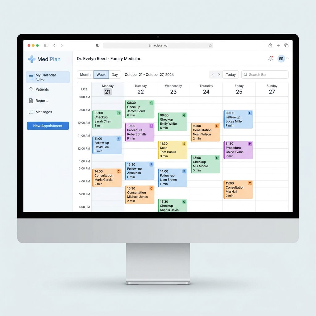 Plateforme de rendez-vous en ligne
